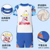 Traje de baño clásico de Ultraman para niños, de dos piezas, estilo nuevo de verano, adecuado para niños mayores, venta al por mayor de natación profesional