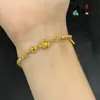 Nueva Joyería de Lujo Ligero Flor de Rosa Mariposa Pulsera de Cuentas Rosca Brillante Dulce de Gama Alta Versátil Moda Joyería de Mano