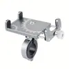 Soporte para Teléfono de Bicicleta Montaje Universal Celular Móvil GPS Metal Montar MTB Motocicleta Soporte Soporte Manillar de Bicicleta Moto Clip Antideslizante