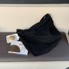 Bolsa de Lona Lavada de Pana Nueva Original Simple para Primavera y Verano de 2026, Gran Capacidad, Moda Casual, Bolso Cruzado Versátil