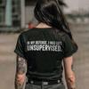 2023 comercio exterior nueva camiseta con letra verano manga corta para hombre y mujer camiseta de manga corta WISH entrega de una pieza