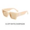 Gafas de Sol Redondas de Estilo Coreano Nuevo para Mujer, Modernas, Simples, Montura Grande, Favorecedoras, Gafas de Sol Pequeñas Anti-UV