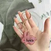 Nuevo Llavero de Conejo Incrustado de Diamantes Colgante DIY para Bolso Regalo Pequeño Llavero Versátil para Coche Accesorios Coloridos
