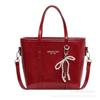 Grande capacidade elegante moda mão-transporte texturizado bolsa feminina 2023 novo nicho francês simples ombro cor sólida bolsa crossbody