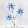 Flores Artificiales Serie Azul para Decoración de Salón de Bodas, Habitación de Boda, Arreglo de Piso de Hotel, Arreglo de Flores de Hortensia Artificial