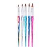 Nuevo bolígrafo para decoración de uñas, venta al por mayor, bolígrafo de fototerapia con viñeteado degradado, bolígrafo especial para pintura y tallado de uñas, bolígrafo con 5 diseños