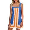 Vestido de tirantes casual de verano 2026 de Amazon, nuevo estilo europeo y americano, comercio exterior transfronterizo, estilo resort costero para mujer