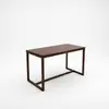 Mesa de té para balcón modelo nuevo 2026, mesa de té pequeña para balcón, nuevo estilo chino, juego de mesa y sillas de té de madera maciza para uso doméstico