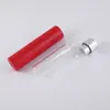 Frasco Dispensador de Perfume Telescópico Rotativo de 20ml Plástico ABS Portátil para Viagem Vidro Amostra Borrifador Frasco Vazio com Impressão de Logotipo