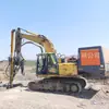 Escavadeira Modificada para Sondagem Down-The-Hole, Perfuração Espiral, Perfuração de Ancoragem de Haste de Âncora, Perfuração de Furo Guia de Túnel, Máquina de Perfuração Hidráulica de Rocha