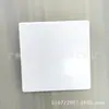 Fábrica en stock posavasos liso en blanco posavasos cerámico absorbente posavasos aislante al por mayor portavasos de corcho absorbente blanco liso