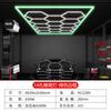 Lámpara Panal para Taller de Reparación Automotriz, Lámpara Panal de Nueve Cuadrículas para Tienda de Lavado de Autos, Sala de Pulido, Lámpara Estación de Detallado de Autos, Tamaño Personalizado