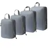 Conjunto de Compressão para Armazenamento de Viagem com 7 Peças para Roupas Sapatos Higiene Pessoal Cosméticos Sacos de Armazenamento Sacos Impermeáveis Armazenamento Portátil