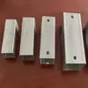 Conectores de Tubo Cuadrado sin Soldadura, Uniones en T para Tubo Cuadrado, Conectores Directos de Acero Cuadrado, Conectores de Esquina de 90 Grados para Tubo Cuadrado Galvanizado