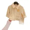Conjunto Novo de Homewear Outono e Inverno para Crianças Médias e Grandes Conjunto de Pijama para Meninas Roupa Íntima Quente para Meninas Roupa Externa para Meninos Espessada