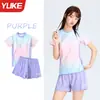 Traje de baño para niñas 2026 nuevo de verano de dos piezas con protección solar para niñas, adecuado para niños mayores, entrenamiento y baño en aguas termales