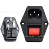 Tomada de Energia Tipo Médico Ac-01A, Tomada com Interruptor Anti-Toque Acidental, Tomada Embutida Três em Um com Furo Fixo