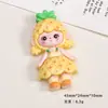 Accesorios de Resina DIY de Dibujos Animados Joyería Fruta Vestir Chica Pegamento de Crema Pasador Funda de Teléfono Móvil Hebilla de Zapato Llavero Colgante