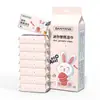 Fabricante Personalizado de Toallitas Húmedas Ultra-Mini para Manos y Boca, Paquete Pequeño Portátil para Niños, Toallitas Húmedas Extráibles para Limpieza de Manos y Boca para Llevar
