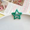 Pinza para el pelo de estrella de cinco puntas Dopamina Niños Lindo clip de estrella Dulce y picante Pinza BB Pinza lateral Pinza para pelo roto Accesorios para el pelo de niña