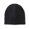 Nuevo gorro de otoño e invierno 100% cachemir, turbante de punto trenzado en forma de diamante, gorro cálido protector para las orejas, gorro versátil de punto de cachemir