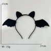 Diadema de Halloween Transfronteriza para Niños Fiesta Disfraces Cosplay Diversión Diadema de Pequeño Diablo Accesorios para el Cabello de Festival