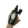 Botella redonda Boston oscura serie Sengreen 250ml tónico esencia rocío puro spray fragancia desinfección médico