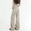 Jeans de Pierna Ancha de Cintura Alta Bordados de Dibujos Animados Estilo Retro Americano, Pantalones Rectos Sueltos y Adelgazantes para Mujer, Nuevo Estilo Primavera 2026