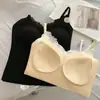 6880 Tirante de Espagueti Original No Admite Devolución/Cambio Otoño/Invierno Chaleco Térmico Cepillado Ropa Interior para Mujer con Almohadillas Integradas No Necesita Usar Sujetador