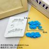 Nuevo Estilo Chino Nube Ruyi Xiangyun Molde de Silicona DIY Chocolate Fondant Mousse Decoración de Pastel Pegamento Yeso