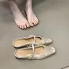 Mules cerradas estilo francés para mujer, calzado de verano para exteriores, zapatos Mary Jane de alta gama, mules, sandalias