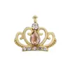 Broche de Diamante Transfronteiriço Liga Bolsa Moda Carro Roupa Decoração Moda Universal Pingente de Metal Retrô Tridimensional