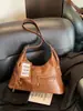 Bolso de Axila de Estilo Retro de Gama Alta para Mujer 2025 Otoño Nuevo Bolso de Hombro Cruzado de Moda Bolso Tote para Viajar