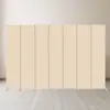 Biombo Plegable para Sala de Estar, Estilo Minimalista Moderno Color Crema, Adecuado para Dormitorio, Hogar, Oficina, Panel de Pantalla Blanco Hueso