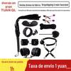 Conjunto Sexual Sm, Acessórios de Bondage, Conjunto de 7 Peças, Ferramentas de Treinamento Masculino e Feminino, Algemas para Mãos e Pés, Brinquedos Sexuais para Adultos