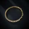 Moda Primavera e Verão Leve Luxo Pulseira de Zircônia Diamante Super Brilhante Exquisita Elegante Personalizada Nicho Versátil para Mulheres