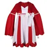 Disfraz de cosplay Mini World Hua Xiaolou, vestido Hanfu modificado estilo antiguo rojo y blanco, cosplay para convenciones de cómics, una pieza envío directo