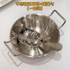 Tazón Binaural de Acero Inoxidable para Snacks, Grado Alimenticio para el Hogar, Gran Capacidad, Desayuno, Leche, Avena, Tazón para Fideos, Tarro, Cuchara, Juego
