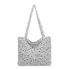 2026 Nueva Bolso Cruzado Pequeño Fresco Gran Capacidad Correa de Hombro de Puntos Bolso de Hombro Único Estilo Perezoso Coreano Bolso Tote
