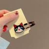 Corea del Sur acetato animal de dibujos animados gatito pico de pato clip dulce niña clip lateral accesorios para el cabello frente cabello suelto flequillo clip