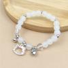 Pulseira Fresh Bell pulseira de estudante estilo nicho design namoradas mesmo estilo luar miçangas pulseira de menina