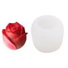 Molde de Silicona de Rosa 3D Molde de Yeso para Vela Aromática DIY Decoración de Pastel Molde para Hornear