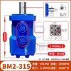 Motor Hidráulico Cicloidal BM250/80/160/200/250/315 Chaveta Baixa Velocidade Alto Torque Molde Motor a Óleo