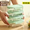 Pote de Almoço de Vidro Resistente ao Calor, Micro-ondas, Especial para Trabalhadores de Escritório Levarem Refeições, Tigelas para Sopa, Potes de Almoço com Tampa para Conservar Alimentos Frescos