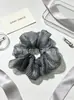 Elásticos para el pelo coloridos, elegantes y artísticos, scrunchies de malla floral de alta elasticidad, accesorios en stock para venta al por mayor