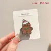 2026 Nuevo Adorno de Broche de Dibujos Animados Papá Noel Insignia Navideña Linda Mujer Reno Pin Creativo Accesorios
