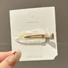Presilha de cabelo doce e estilosa para mulheres, única e de alto valor, acessório de cabelo simples e sofisticado para franja