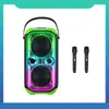 Altavoces Bluetooth Portátiles Inalámbricos Populares para Fiestas al Aire Libre y Fiestas con Luces de Colores Altavoces para Fiestas