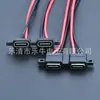 Puerto de carga tipo C para juguete, conector dual de 2 pines con orejas, interfaz de entrada de alimentación de la base del cargador inalámbrico
