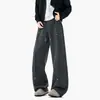 Calça de moletom masculina oversized, estilo 2026, modelagem solta, com detalhes de rebites, um design novo e estiloso para uso casual